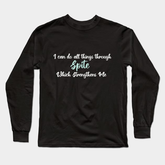 Spite Long Sleeve T-Shirt by Rebel Spirit Designs